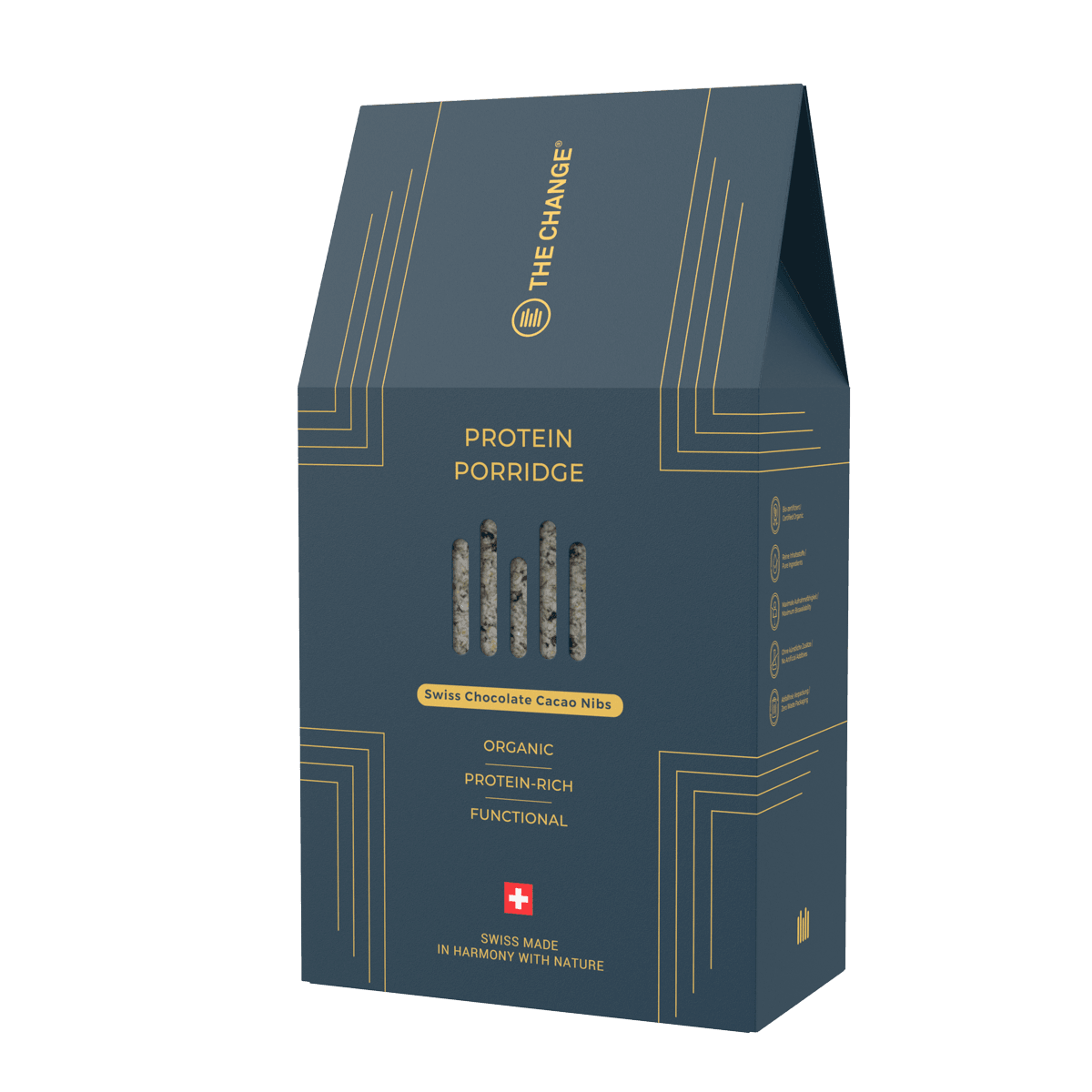 Protein Porridge-6937-Swiss Chocolate Cacao Nibs (840g)-THE CHANGE