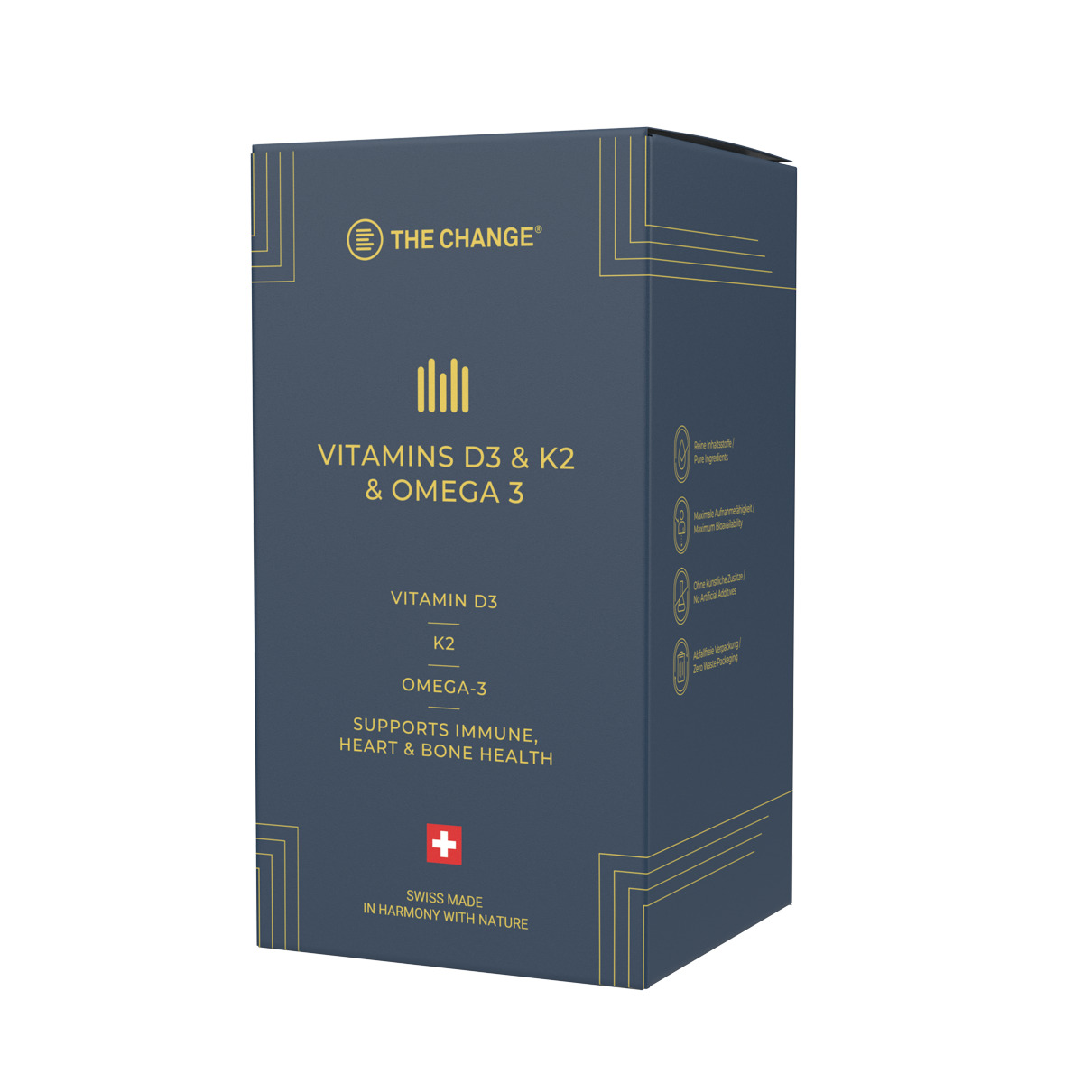 Vitamins D3 & K2 & Omega 3