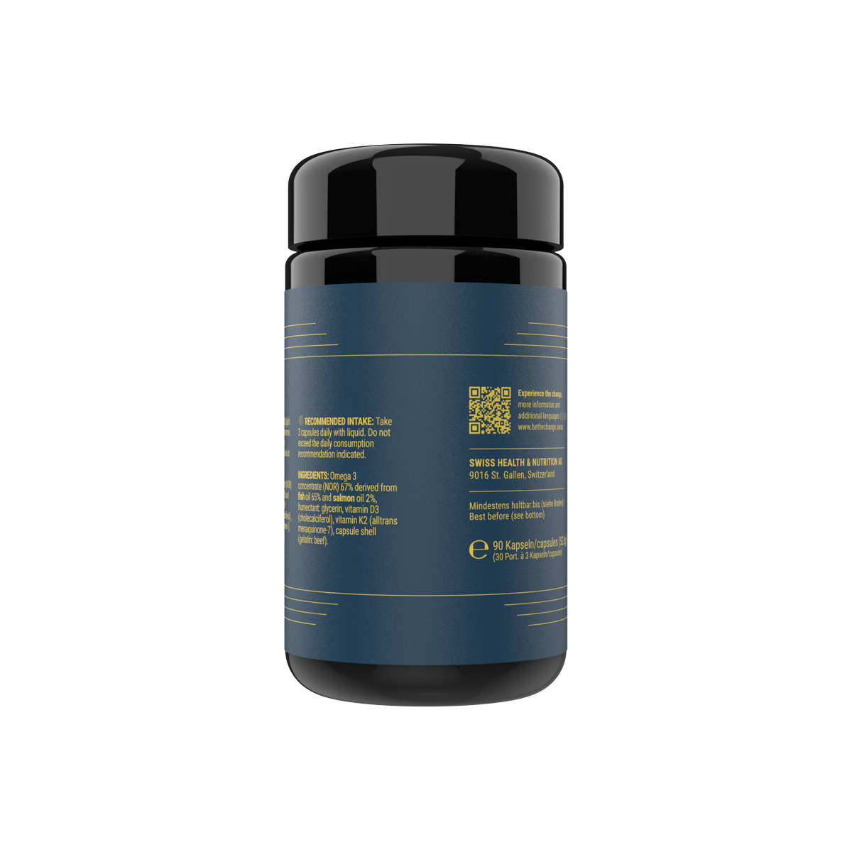 Vitamins D3 & K2 & Omega 3