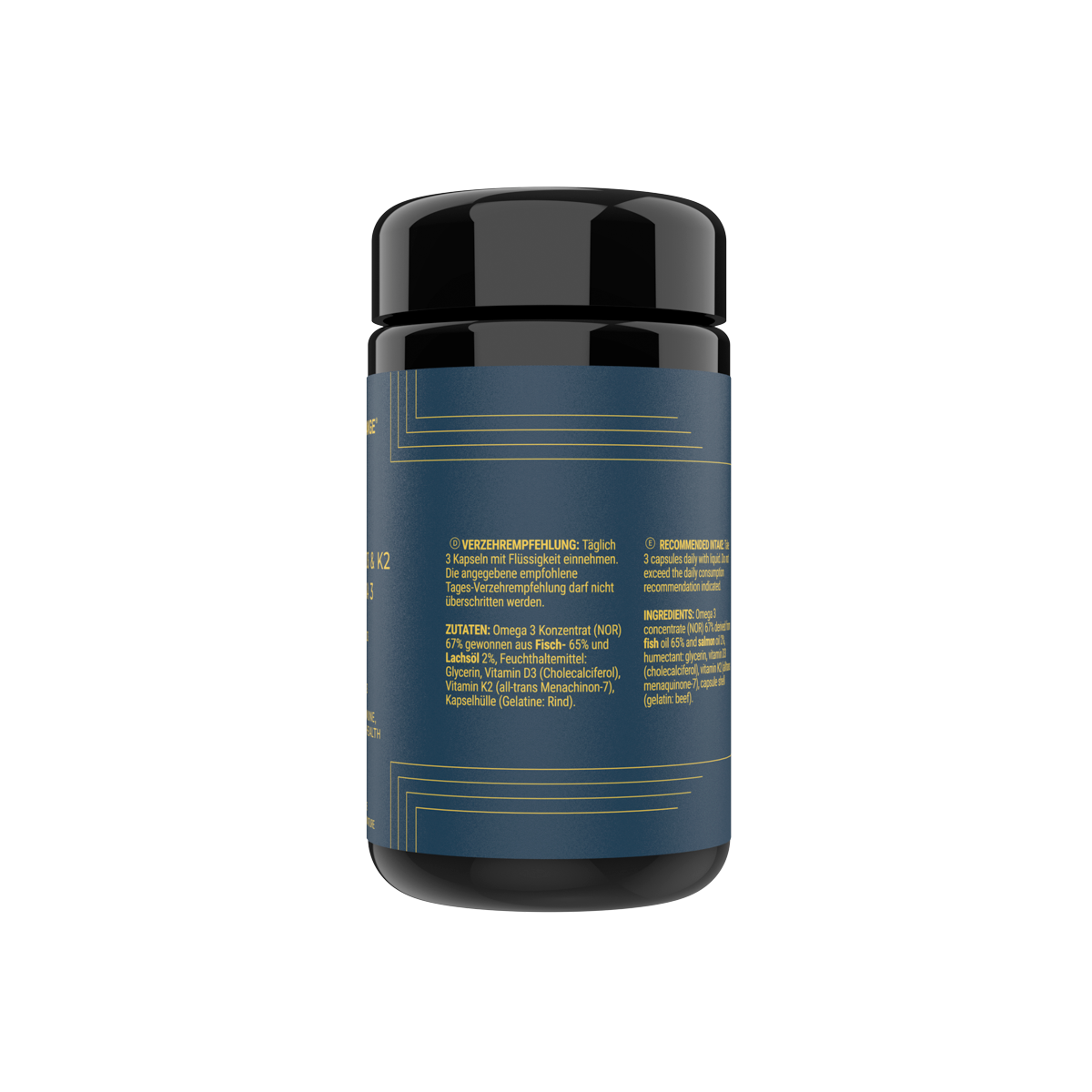 Vitamins D3 & K2 & Omega 3