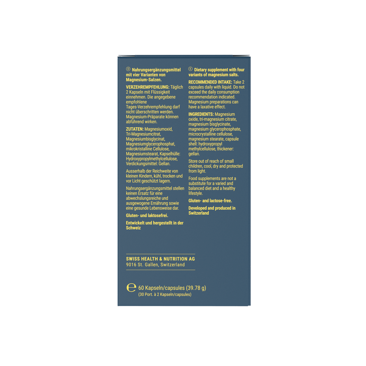 Four-Fold Magnesium-THE CHANGE