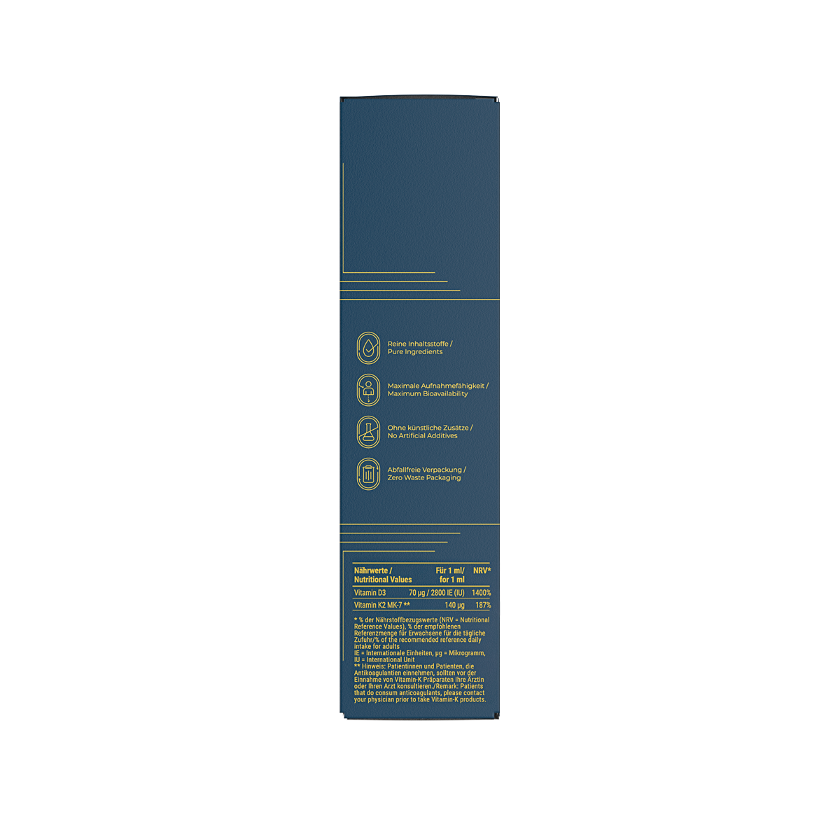 Vitamins D3 & K2 Cellular Support