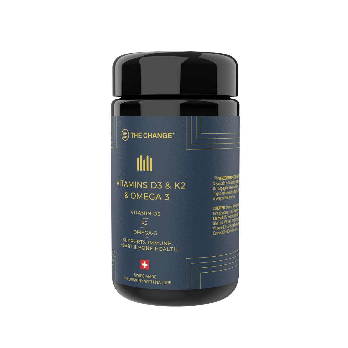 Vitamins D3 & K2 & Omega 3