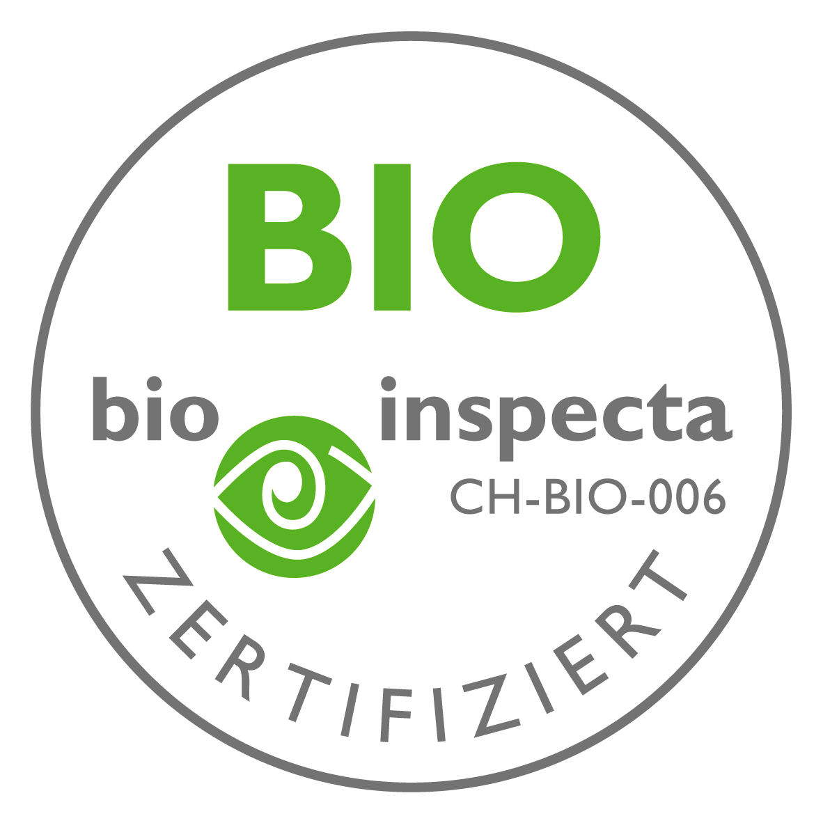 Green BIO certification logo with inscription, indicating organic product compliance and eco-friendly standards.